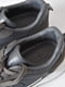 Кросівки темно-сірого кольору на шнурівці | 6577399 | фото 4