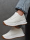 Кросівки білого кольору на шнурівці | 6577401 | фото 2