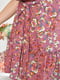 Сукня з квітковим принтом лавандового кольору | 6577520 | фото 4