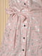 Сукня з принтом рожевого кольору | 6577525 | фото 4