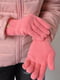 Рукавички утеплені рожевого кольору | 6577755 | фото 2