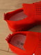 Кросівки червоного кольору, декоровані стразами | 6577839 | фото 4