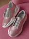 Кросівки рожево-сріблясті з декором | 6577849 | фото 2