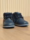 Демісезонні черевики темно-синього кольору з аплікаціями | 6577853 | фото 2