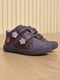 Фіолетові черевики з квітковими аплікаціями | 6577857 | фото 2