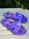 Фиолетовые шлепанцы, украшенные бабочкой | 6577865 | фото 2