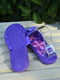 Фиолетовые шлепанцы, украшенные бабочкой | 6577865 | фото 3
