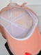 Меховая розовая бейсболка с вышивкой | 6577892 | фото 4