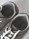 Кросівки сірого кольору на шнурівці | 6577927 | фото 4