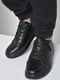 Кросівки чорного кольору на шнурівці | 6577931 | фото 2