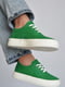 Кеды зеленого цвета на шнуровке | 6577996 | фото 2