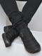 Зимние ботинки на меху черного цвета | 6578056 | фото 2