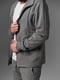 Спортивний костюм сірий: толстовка та шорти | 6578623 | фото 8