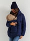 Стьобана куртка для вагітних темно-синього кольору | 6578719 | фото 4
