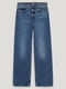Расклешенные джинсы синего цвета | 6578738 | фото 4