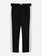 Спортивные брюки черного цвета с белыми лампасами | 6578763 | фото 2