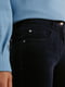 Прямые темно-синие брюки | 6578768 | фото 3
