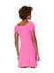 Платье-футболка розовое | 6581398 | фото 4