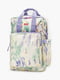 Рюкзак разноцветный в принт | 6581449 | фото 5