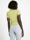 Блуза жовта із сорочковим коміром | 6581541 | фото 2