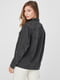 Модная джинсовая куртка в черном цвете | 6581552 | фото 3
