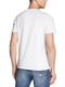 Біла футболка з оксамитовим логотипом спереду | 6581677 | фото 2