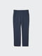 Стильные эластичные брюки синего цвета | 6581701 | фото 3