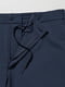 Стильные эластичные брюки синего цвета | 6581701 | фото 4