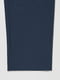 Стильные эластичные брюки синего цвета | 6581701 | фото 6