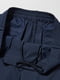 Стильні еластичні штани синього кольору | 6581701 | фото 7