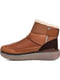 Кожаные ботинки коричневого цвета | 6581778 | фото 3