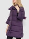 Куртка фіолетова з рукавом три чверті | 6581828 | фото 3