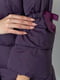 Куртка фиолетовая с рукавом три четверти | 6581828 | фото 6