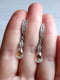 Родовані сережки з кристалами Swarovski | 6583084 | фото 3
