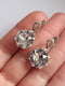 Сережки з діамантами Swarovski | 6583230 | фото 4