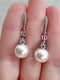 Сережки з перлами Swarovski бежевого відтінку | 6583290 | фото 2