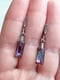 Сережки з кристалами Swarovski кольору Paradise Shine | 6583351 | фото 2