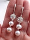 Сережки з натуральними прісноводними перлами | 6583388 | фото 2