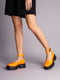 Туфли кожаные оранжевые | 6574346 | фото 2