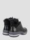 Кожаные черные кроссовки с шерстяной подкладкой | 6583735 | фото 5