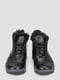 Шкіряні чорні кросівки з вовняною підкладкою | 6583735 | фото 6