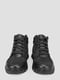 Черные кожаные кроссовки с шерстяной подкладкой | 6583738 | фото 6