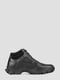 Черные кожаные кроссовки с шерстяной подкладкой | 6583738 | фото 4