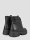Черные кожаные ботинки с шерстяной подкладкой | 6583746 | фото 5