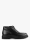 Ботинки черные кожаные | 6583811 | фото 4