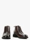 Ботинки коричневые кожаные | 6583815 | фото 5