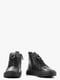 Ботинки черные кожаные | 6583816 | фото 4