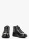 Ботинки черные кожаные | 6583818 | фото 2