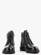 Ботинки черные кожаные | 6583825 | фото 4
