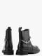 Ботинки черные кожаные | 6583857 | фото 5
